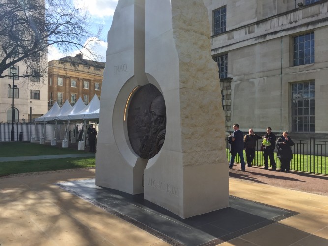Iraq Afghanistan Memorial Unveiled