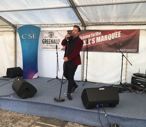 Stevi Ritchie performs at RAFP100FEST