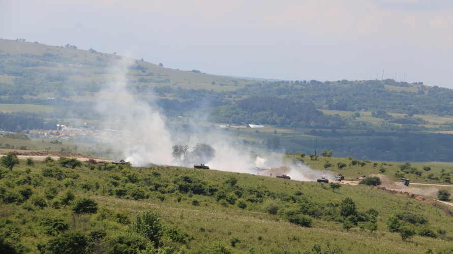 Ex Noble Jump 17 - live firing