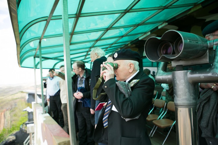 Korea OP Sangseung DMZ Veterans Viewing DMZ