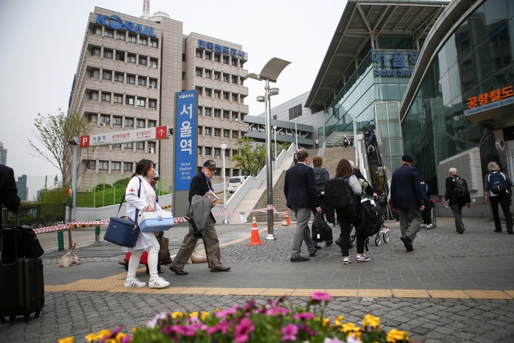 Korea Veterans Seoul Train Station