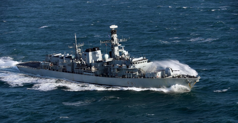 HMS Sutherland Monitors Russian Vice Admiral Kulakov Through Channel