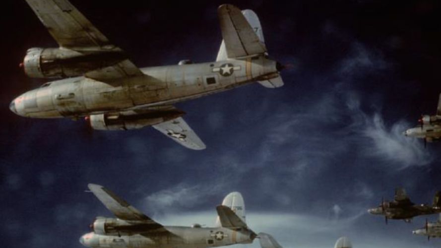 Martin B-26 Marauders of the 441st Squadron, 320th Bombardment Group, 1945 (Picture: IWM).