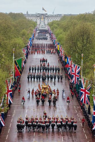 Military divisions performing their ceremonial roles at the Coronation (Picture: MOD). Military divisions performing ceremonial role at the Coronation (Picture: MOD).