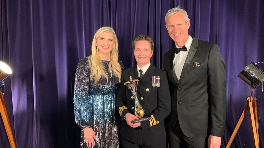 Millies 2019 Lieutenant Commander Tracy MacSephney.