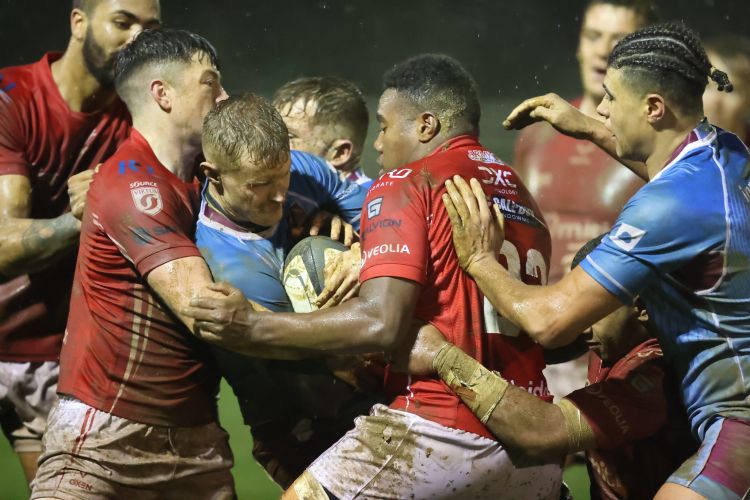 The RAF found themselves 7-0 down by the time half-time came