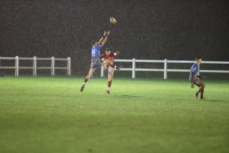 The RAF scored their first try in the second half but failed to convert it afterwards