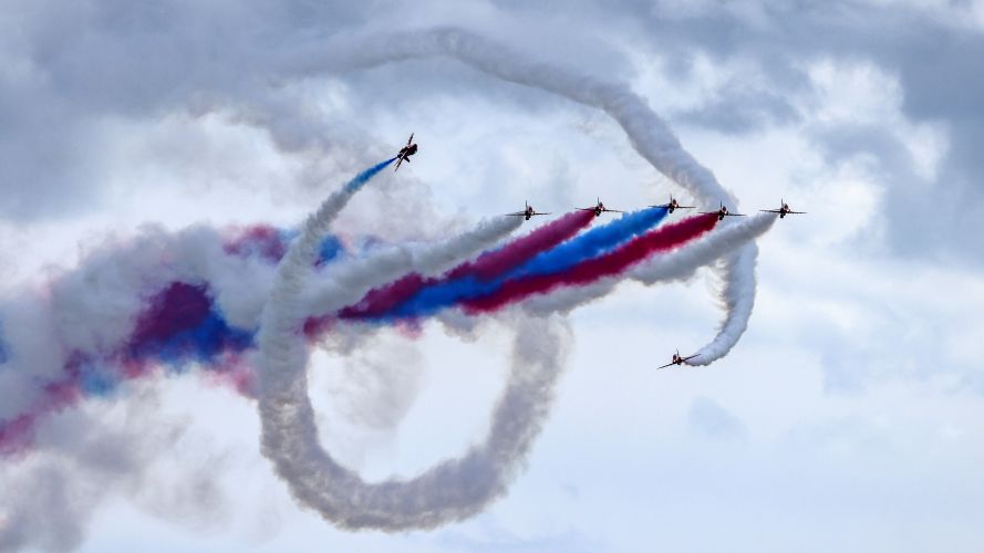 Red Arrows at AFD