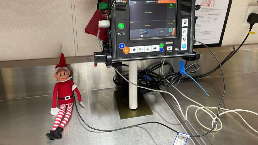 New Joiners are required to undergo a Medical Check (no elfceptions) RFA Tiderace elf on the shelf 03122021 CREDIT RFA Tiderace Twitter.jpeg