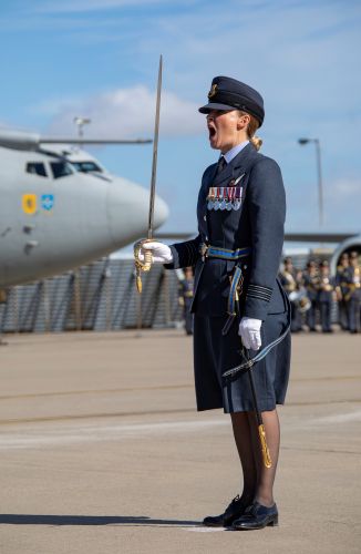 Officer Commander 8 Squadron Wing Commander Victoria Williams .Credit MOD Crown Copyright.jpg