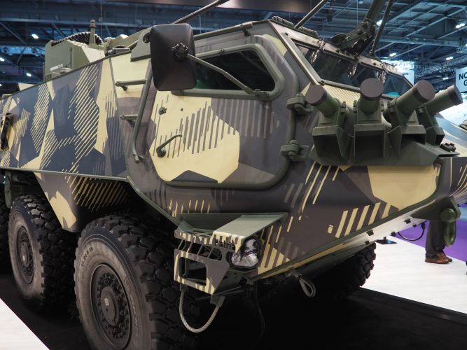 Patria 6x6 Armoured Wheeled Vehicle