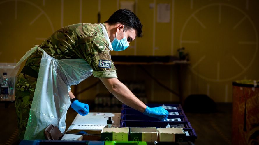 Pandemic, SAC Craig Williams, conducting Covid-19 Testing RAF photo comp peoples choice 2021 08112021 Credit RAF.jpg