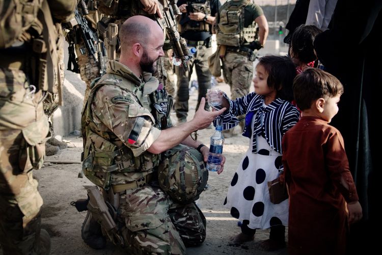 LPhot Ben Shread won the Royal Navy Photographer of the Year 2021 award for his work in the August Afghanistan evacuation (Picture: Royal Navy). Photo taken in Afghanistan by Royal Navy Photographer of the Year 2021 winner LPhot Ben Shread 241021 CREDIT Royal Navy (1)_0.jpg