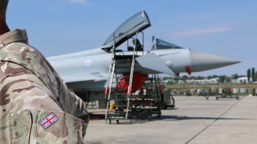 Ex Noble Jump - Air policing RAF