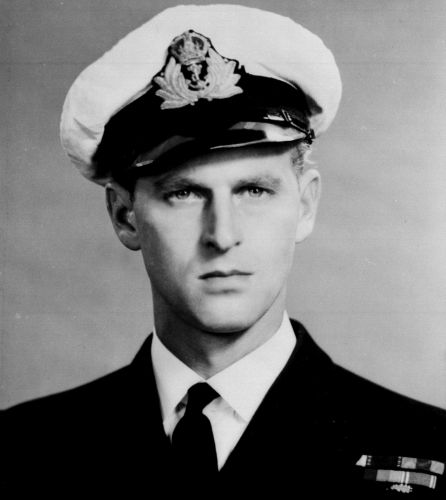 Prince Philip during his time as a Royal Navy officer (Picture: PA).
