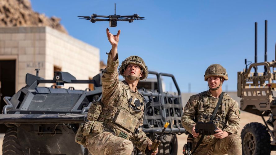 Project Convergence 22 soldiers utilised new equipment 04112022 CREDIT MOD Crown Copyright.jpg