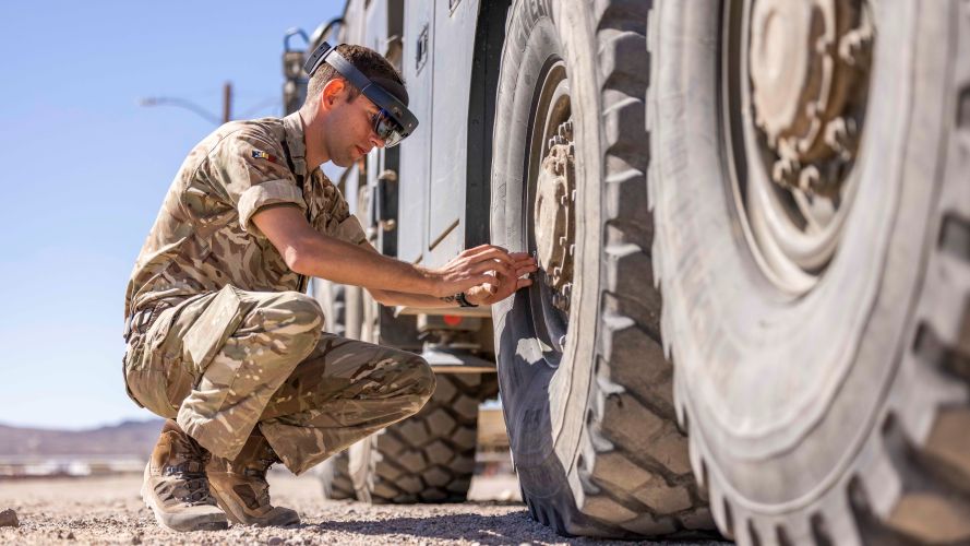 Project Convergence saw British soldiers utilise new equipment to accelerate the decision-making timeline 25102022 CREDIT MOD Crown Copyright.jpg