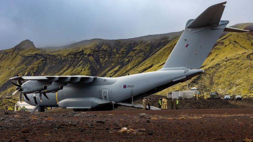 The training aims to strengthen Nato's ability to operate jointly under challenging Arctic conditions (Picture: MOD)