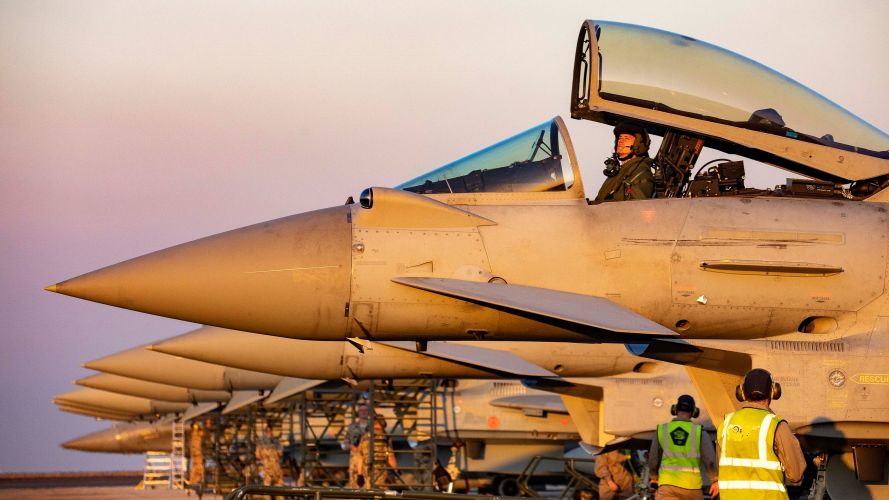 RAF Typhoon fighter jets from RAF Lossiemouth arrive in Australia for a major training exercise 18082022 CREDIT RAF.jpg