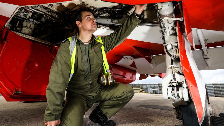 RAF Waddington now becomes the new home of the RAF Red Arrows 11102022 CREDIT MOD Copyright.jpg