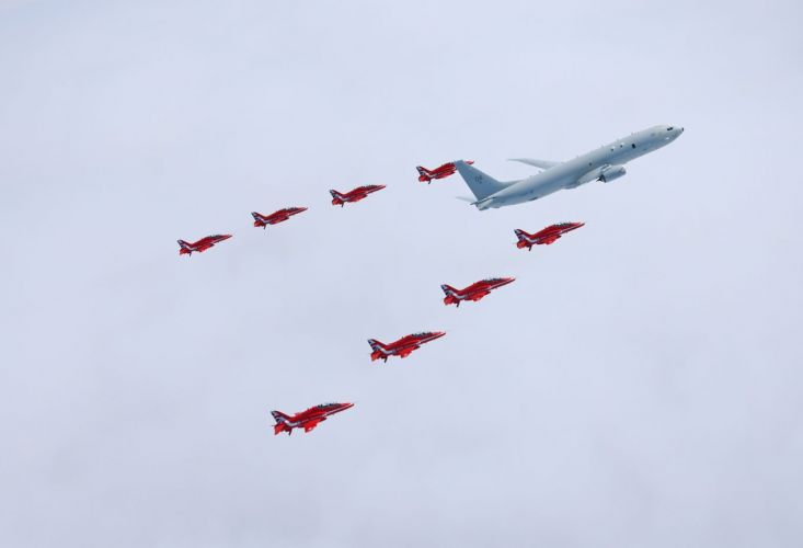 RAF's Poseidon MRA1 first flight with Red Arrows over RAF Lossiemouth 20210721 CREDIT RAF.jpg