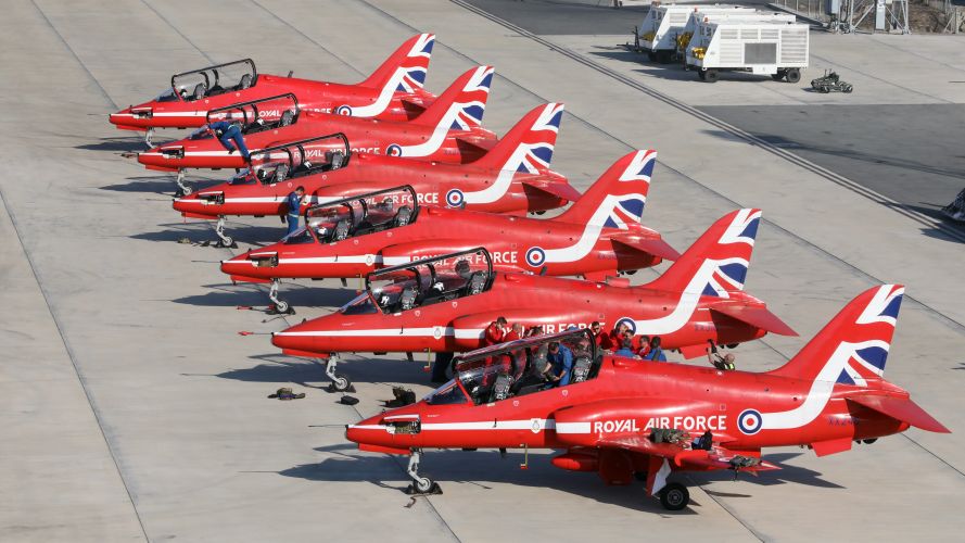 Red Arrows arrived at RAF Akrotiri in Cyprus 28092021 Credit MOD Crown Copyright.jpg
