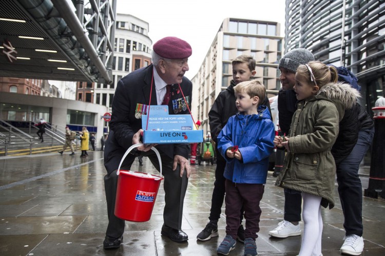 Remembrance - London Poppy Day 2018 (Picture: Matthew Alexander/Royal British Legion).