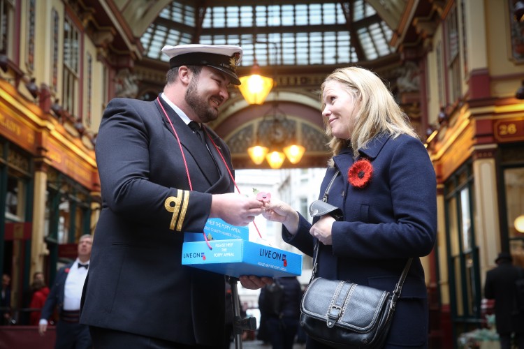 Remembrance - London Poppy Day 2018 (Picture: Matthew Alexander/Royal British Legion).
