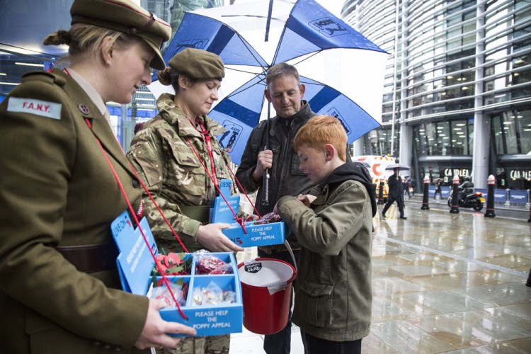 Remembrance - London Poppy Day 2018 (Picture: Matthew Alexander/Royal British Legion).