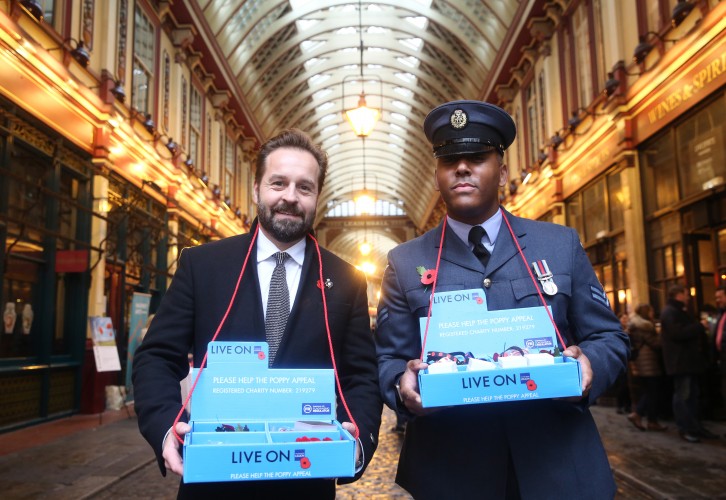 Remembrance - London Poppy Day 2018 (Picture: Matthew Alexander/Royal British Legion).