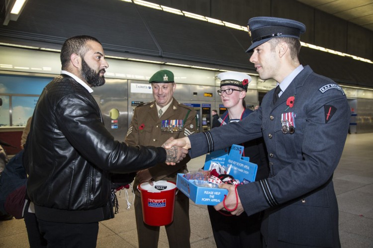 Remembrance - London Poppy Day 2018 (Picture: Matthew Alexander/Royal British Legion).