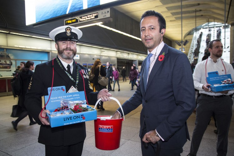 Remembrance - London Poppy Day 2018 (Picture: Matthew Alexander/Royal British Legion).