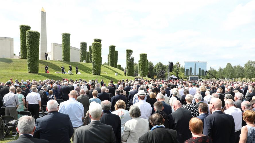 Royal British Legion Service at the National Memorial Arboretum marked the 40th anniversary end of the Falklands conflict 14062022 CREDIT MOD Crown Copyright.jpg