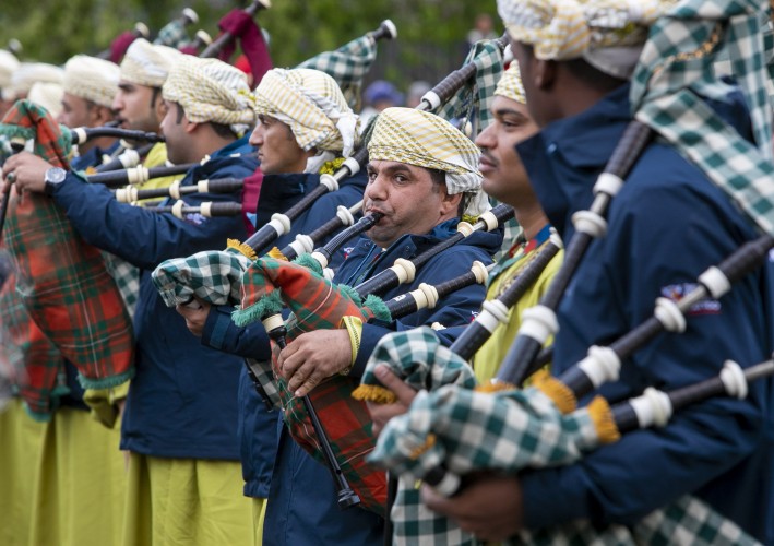 Royal Edinburgh Military Tattoo Dress Rehearsal 010818 CREDIT SWNS