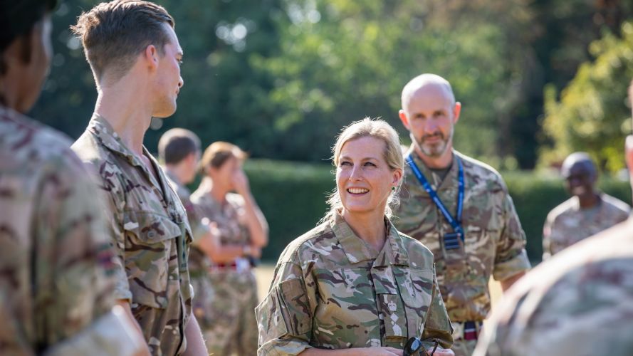 Royal Highness Sophie The Countess of Wessex RAF Wittering Countess of Wessex Cup 070921 CREDIT MOD