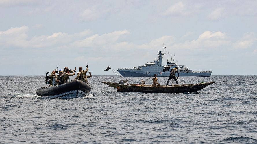 Royal Marine Boarding Team conduct Alongside Assurance operations from HMS Trent 03112021 CREDIT MOD Crown.jpg