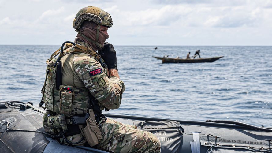 Royal Marine boarding team conduct Alongside Assurance operations from HMS Trent 03112021 CREDIT MOD.jpg