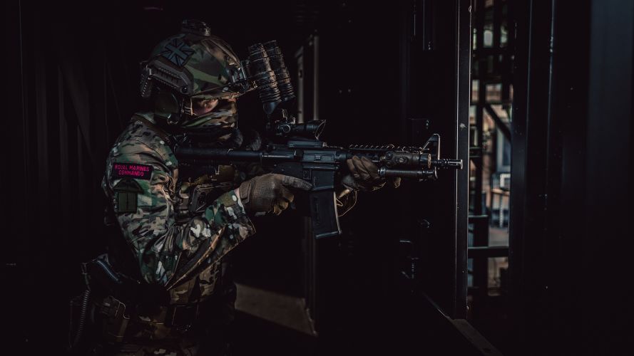 Royal Marines Commando Uniform Autumn 2020 (Picture: MOD).