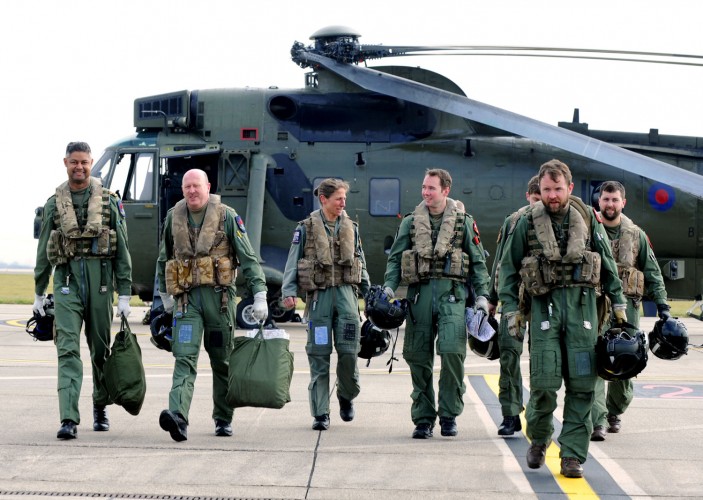 Royal Navy air crew