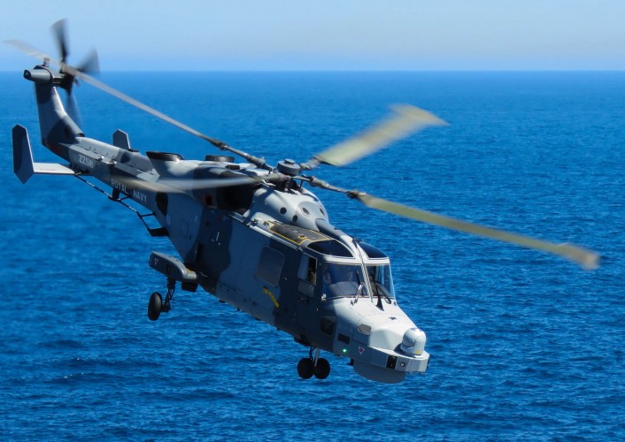 Royal Navy helicopter