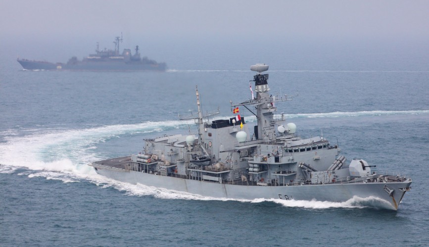 Royal Navy warships