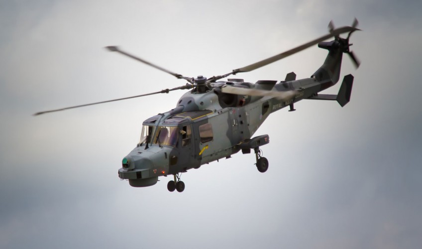 Royal Navy Wildcat at RIAT 2016