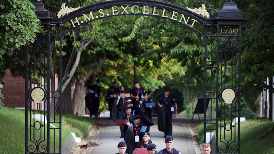 Royal Navy sailors visited HMS Excellent to be tasked for roles, and outfitted with uniforms 10092022 CREDIT MOD Crown Copyright.jpg