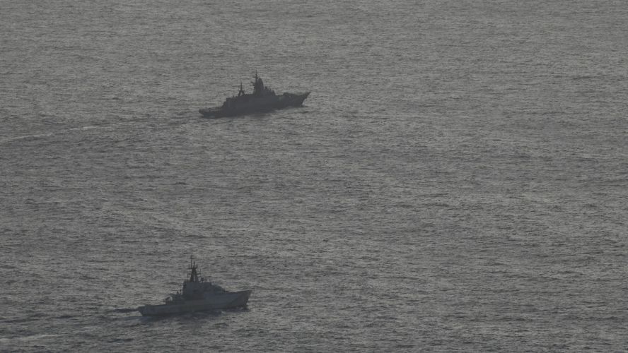 HMS Somerset has shadowed and tracked Russian vessels in UK waters (Picture: Royal Navy) HMS Somerset returns home to Plymouth