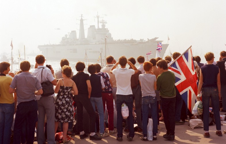 HMS Invincible Portsmouth, SWNS