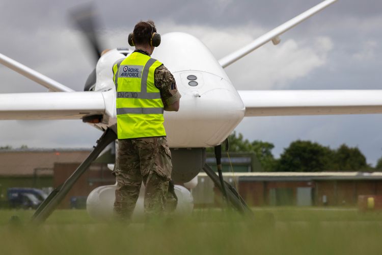 The Protector at RAF Waddington (Picture: MOD).