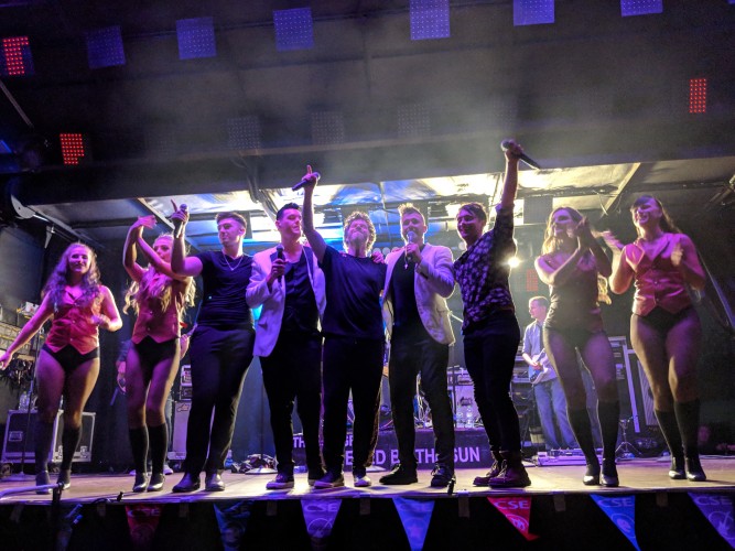 Rule the World (Take That Tribute) perform at RAF Marham 2018 2
