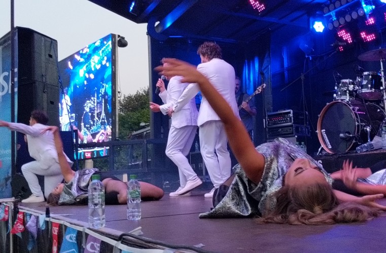 Rule the World (Take That Tribute) perform at RAF Marham 2018 10