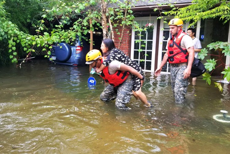 Texas National Guard Hurricane Harvey 