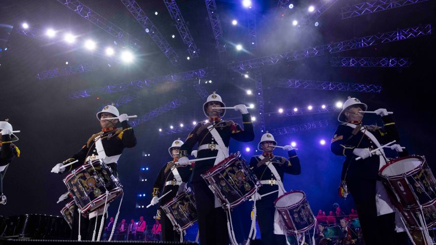 The Royal Marine Band Kings Coronation Concert Windsor 070523 CREDIT MOD